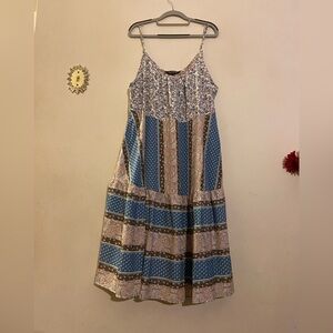 DAVI & DANI Floral Boho Dress